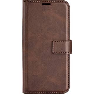Xiaomi Redmi Note 11 Pro+ (Plus) Læder Flip Cover m. Kortholder & Magnetisk Åbne/Lukke Funktion - Mørke Brun