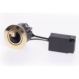 DIOSPOT OPTI GU10 messing rund indbygningsspot