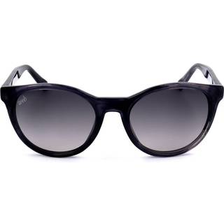 Web Briller Web WE0292 01B 52 Solbriller Kvinder Black - Shiny Black Grey - 52mm