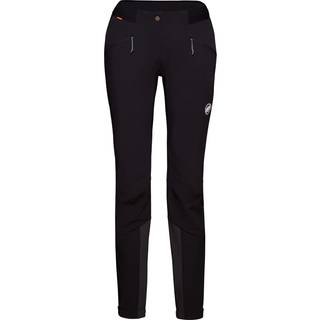 Mammut Women's Aenergy Softshell Hybrid Pants Ski touring bukser Damer størrelse 34 - Long farve sort