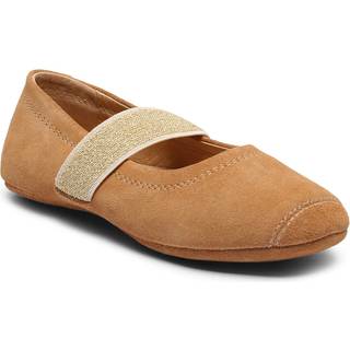 Bisgaard Ballerina Tan Med Elastik