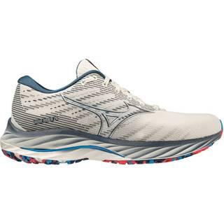 Mizuno Wave Rider 26 Neutral Running Shoe Women - White, Blue, Size 4.5 - white