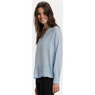Kaffe KAfana Bluse - Blå - Str 34 - Damer