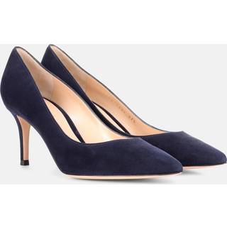 Gianvito Rossi Gianvito 70 suede pumps - blue - EU 35