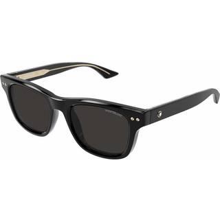 Montblanc MB0254S 001 53 Solbriller Mænd Black - Black - 53mm