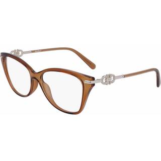 Ferragamo Kvinde SF2937R 261 Optiske stel Bio-injekt Brun Firkantet Fotokromatisk Fotokromatisk