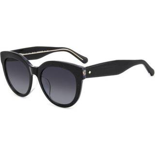 Kate Spade Brea/F/S Asian Fit 807/9O 54 Solbriller Kvinder Black - Glittery Black On Clear - 54mm