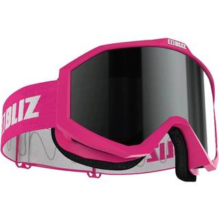 Bliz Liner JR Mirror - Brown w Silver mirror Pink