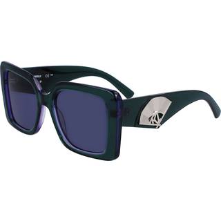 Karl Lagerfeld KL6126S 427 52 Solbriller Kvinder Grøn - Transparent Petrol Green - 52mm