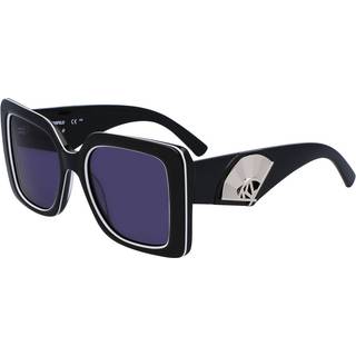 Karl Lagerfeld KL6126S 006 52 Solbriller Kvinder Black - Black White - 52mm