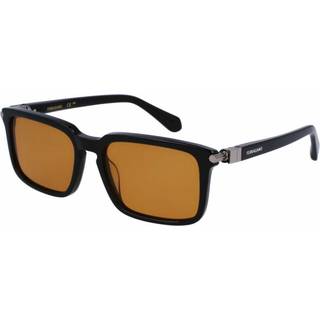 Ferragamo Mand SF1110S 009 Solbriller Acetat Sort Brun Firkantet Normal Normal