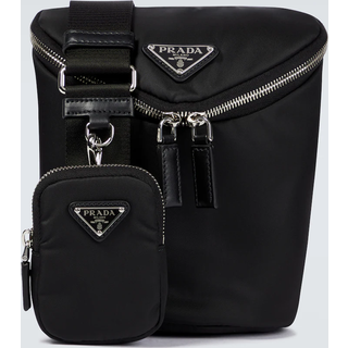 Prada Nylon crossbody bag - black - One Size