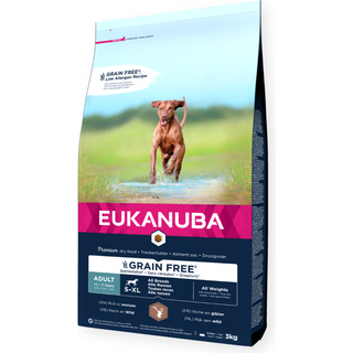 Eukanuba Kornfrit Vildtkød Til Voksne - 3 kg