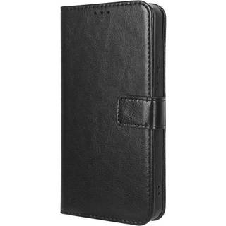 Nokia C22 Læder Flip Cover m. Pung og Strop - Sort
