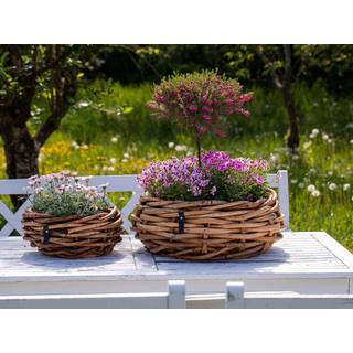 Mini Rund Rattanbowle (inkl. pose)