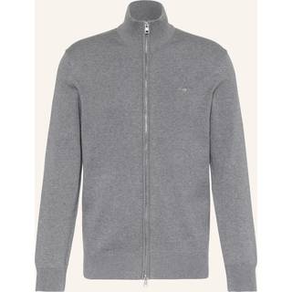 GANT Herre Afslappet cardigan i bomuld med lynlås (XL)