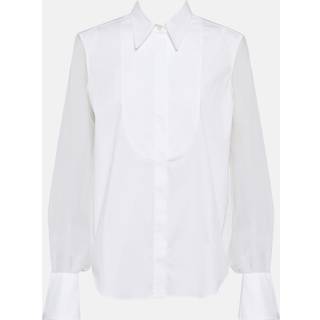 Brunello Cucinelli Cotton-blend shirt - white - L