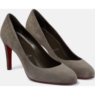 Christian Louboutin Pumppie 85 suede pumps - grey - EU 36