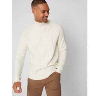 Threadbare Turtle Neck Kabelstrik TrøjeSmall