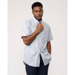 Gant Herren Kurzarmhemd blau
