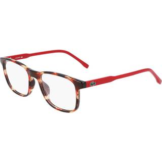 Lacoste Mand L3633 220 Optiske stel Injiceret Havana/Rød Firkantet