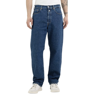 Replay M9Z1 Straight Jeans Mid Wash Blue