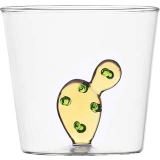 Ichendorf Milano - Desert Plant Tumbler Cactus Amber - 35 cl - Drikkeglas - Gul