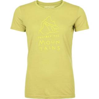 Ortovox Women's 150 Cool Mountain Protector T-Shirt Merino-shirt Damer størrelse XS farve wabisabi
