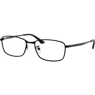 Ray - Ban Unisex RX8775D 1012 Optiske stel Titanium Sort Transparent Firkantet Normal