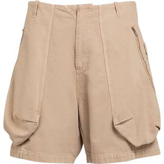 Jacquemus Le Short Cargo Croissant cotton shorts - beige - EU 44