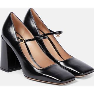 Gianvito Rossi Freeda leather Mary Jane pumps - black - EU 41