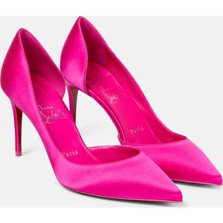 Christian Louboutin Iriza 85 silk satin pumps - pink - EU 39