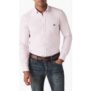 Crew Clothing Crew Clothing Pink Slim Fit 100% Cotton Oxford Shirt
