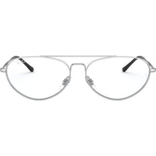 Ray - Ban Unisex RX6454 2501 Optiske stel Metal Sølv Rund
