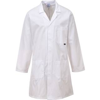 Standard kittel - Hvid (Størrelse: 4XL)