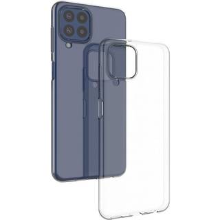 Samsung Galaxy M33 Fleksibelt Plastik Bagside Cover - Gennemsigtig
