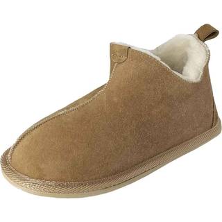 Hjemmesko Willow Brun (lav model med gummisål)