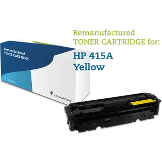 Gul lasertoner - HP W2032A / 415A - 2.100 sider