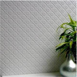 Anaglypta Wallpaper Amber / Floral RD838