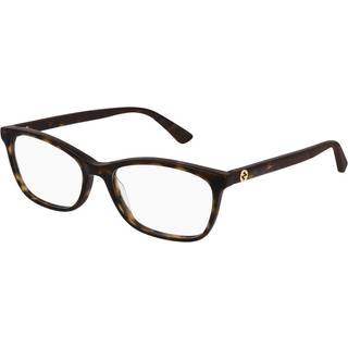 Gucci GG0613O 006 54 Briller Kvinder Tortoiseshell - Dark Tortoise - 54mm