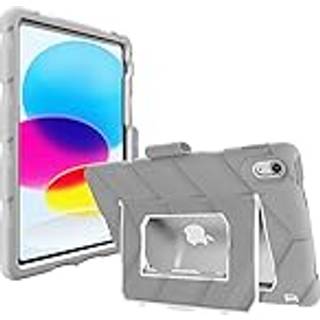 Gumdrop Hideaway iPad -sag med Stand passer til Apple iPad 10. Gen - Robust Shockfabrosof p?lidelig og drop testet for b?rn K -12 Studerendes l?r