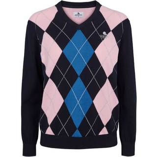 Nadine Pullover Navy Argyle (Kun str. S) S