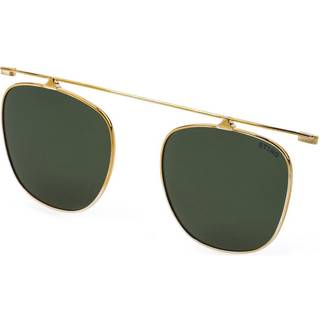 Sting AGST408 Clip-On Only Polarized 300P 51 Solbriller Mænd Guld - Gold - 51mm