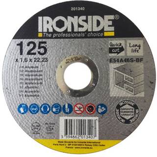 Ironside 201340 Skæreskive F41, E54A, aluminium