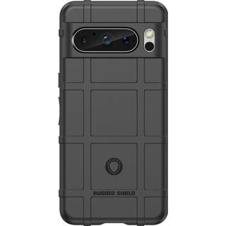 Google Pixel 8 Pro Rugged Shield Series Håndværker Bagside Cover - Sort