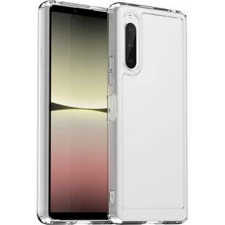 Sony Xperia 10 V Transparent Fleksibelt Plastik Bagside Cover - Gennemsigtig