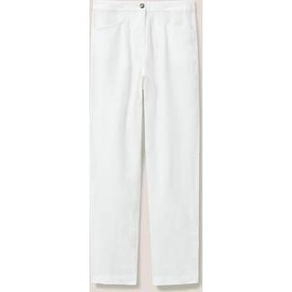 White Stuff White Stuff White Rowena 100% Linen Trousers
