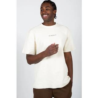 Fat Moose Christopher Structured T-shirt - M - ecru