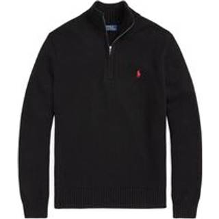 Ralph Lauren Half Zip Knit Jumper Black
