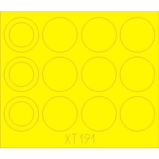 Merkava IIID wheel masks for Hobby Boss